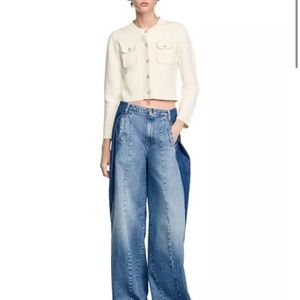 Sandro E25Octavie Cardigan NWT